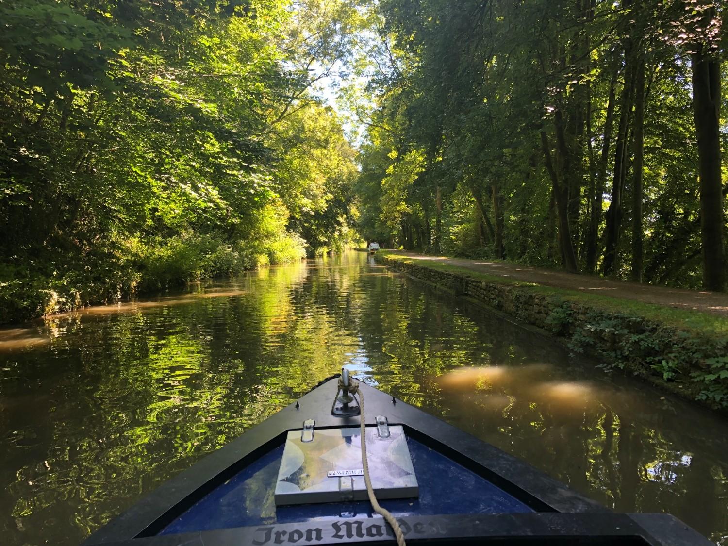 Sam Haddad headed to Bath on a narrowboat adventure