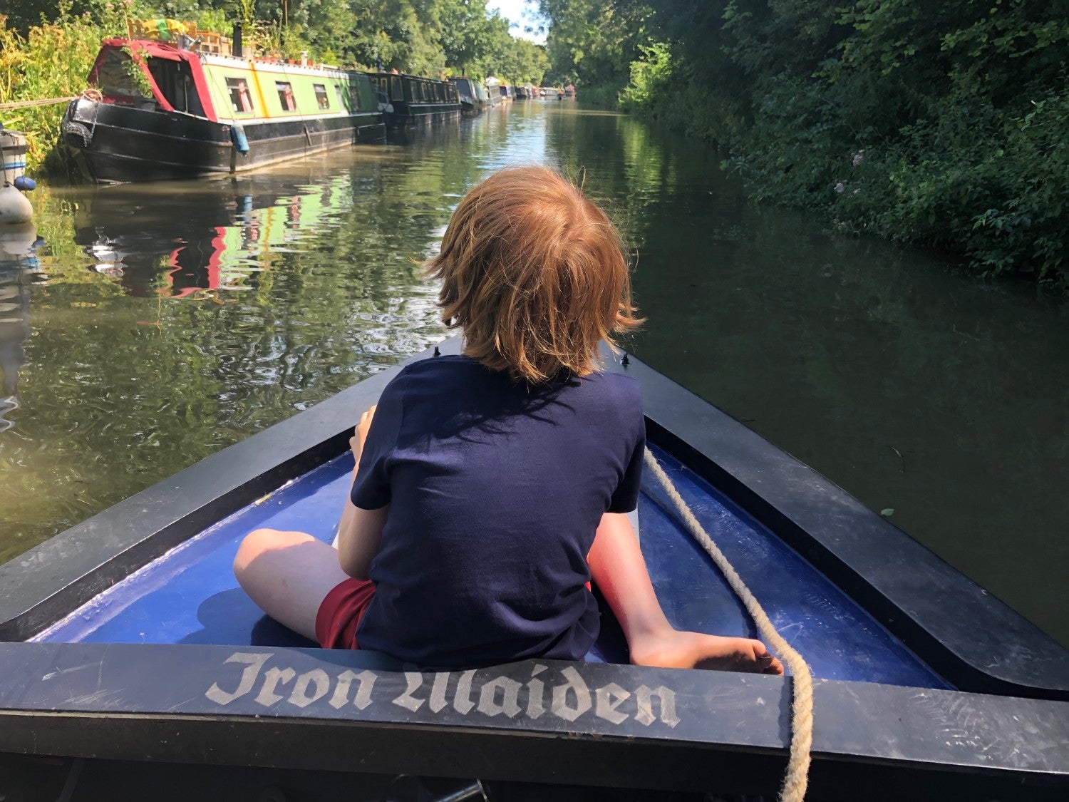 The view from the boat offers a whole new perspective