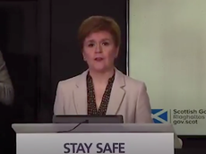 Coronavirus: Nicola Sturgeon says Scotland R rate could be as high as 1.4