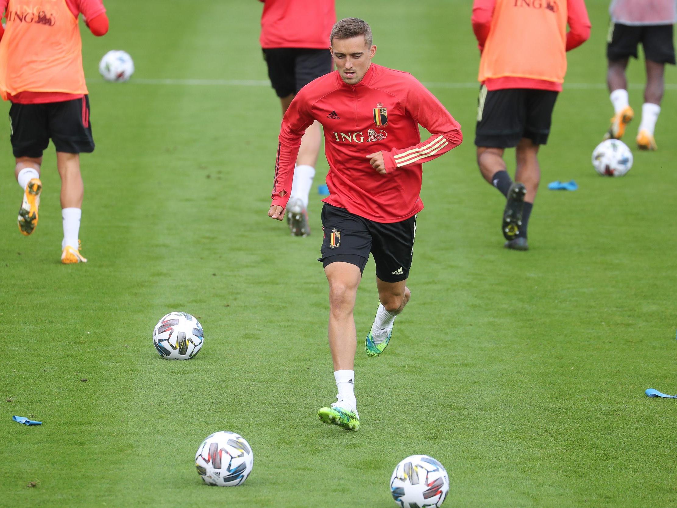 Timothy Castagne is currently away with Belgium on international duty