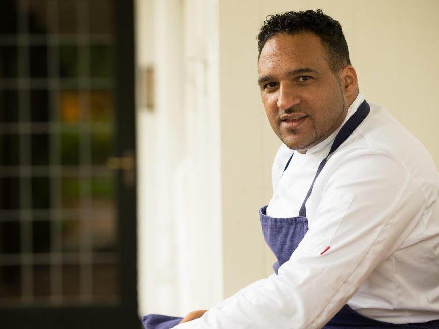 Michael Caines is one of only two black chefs in the UK to hold a Michelin star