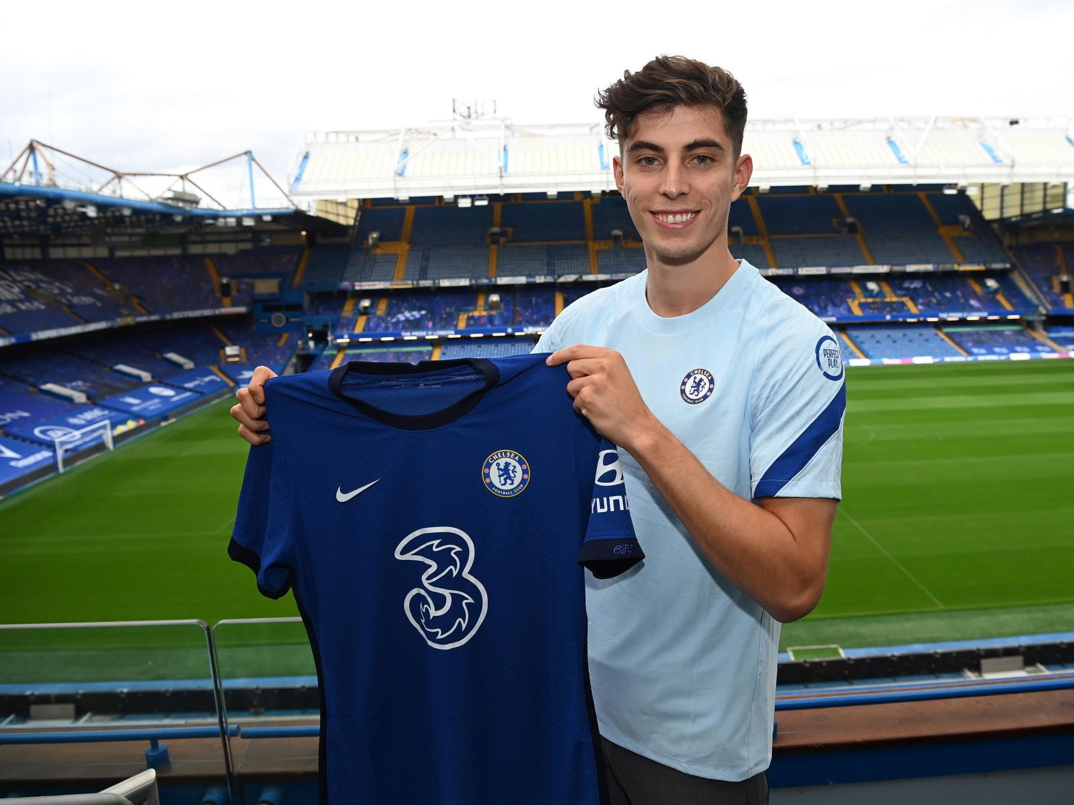 Kai Havertz signs for Chelsea