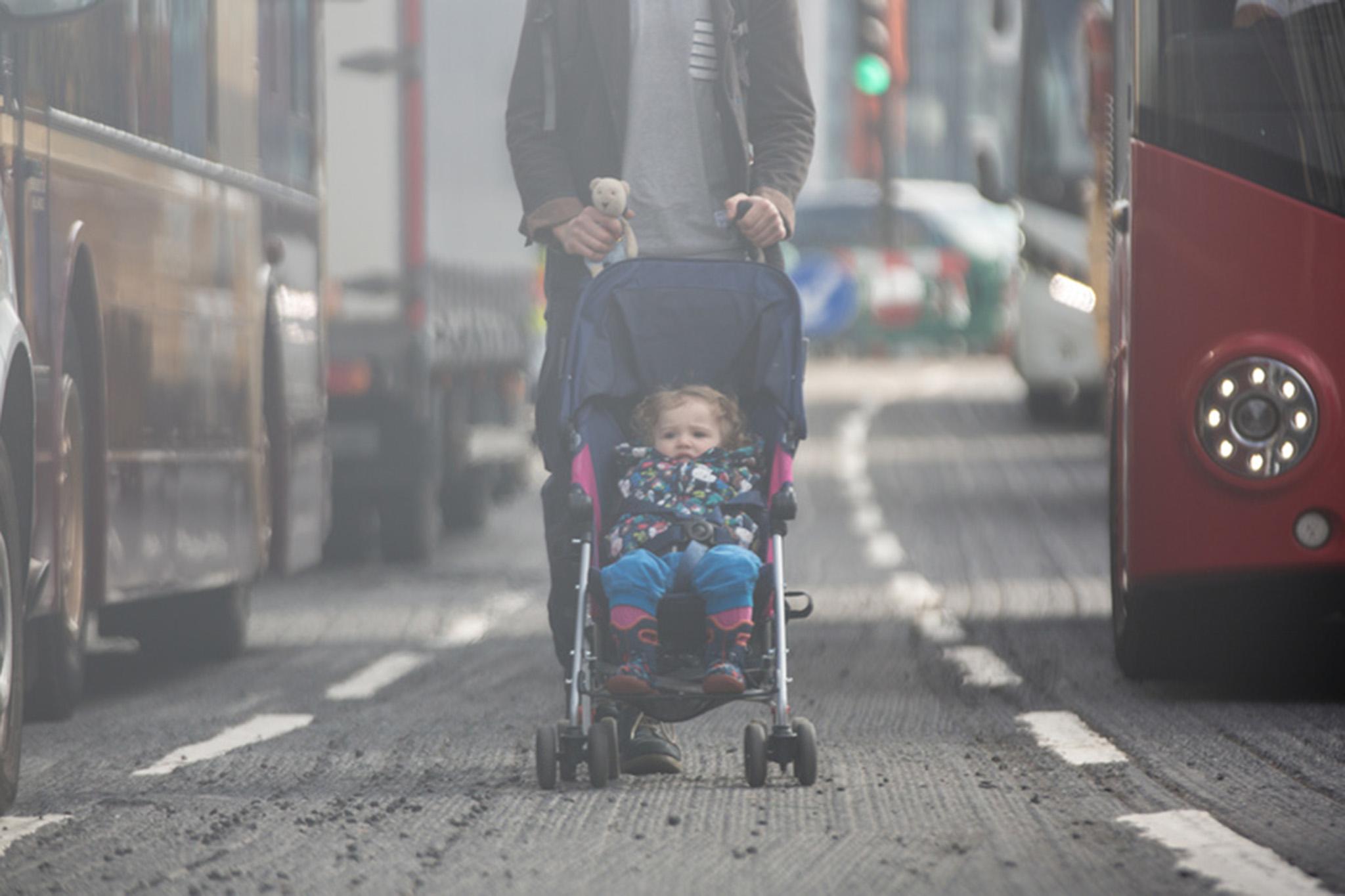 Seven million children in the UK are exposed to toxic air