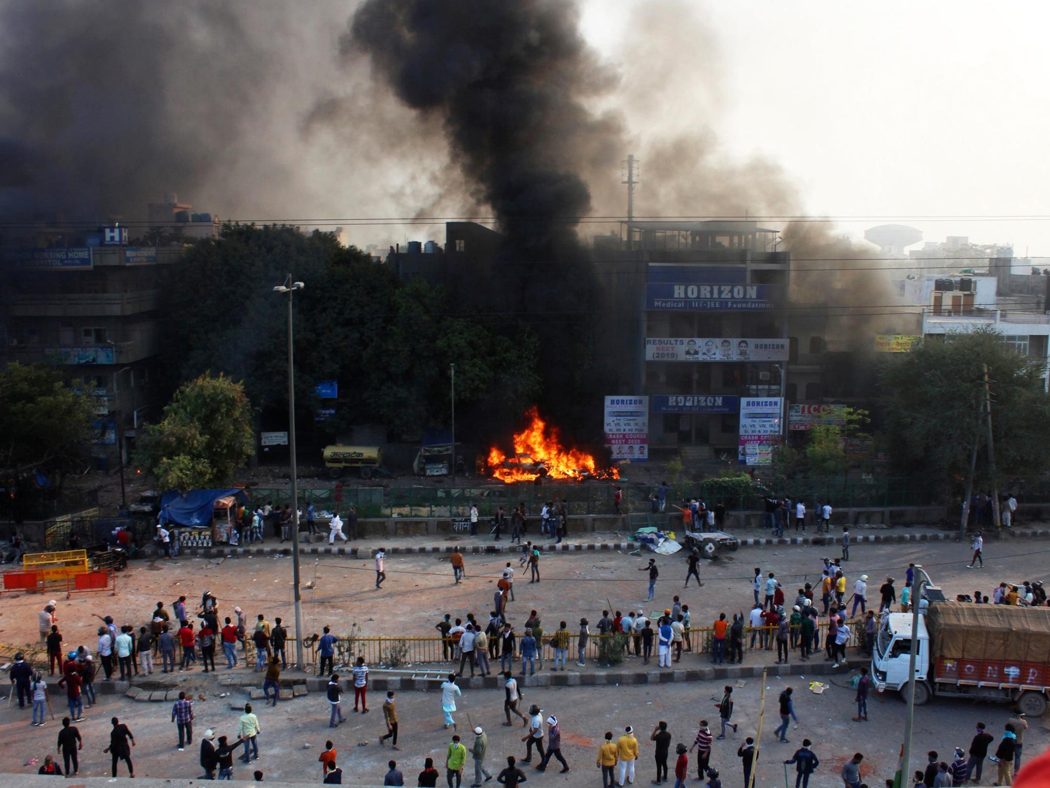 File photo: A court in Delhi has jailed a man for five years in connection with the religious riots in February 2020