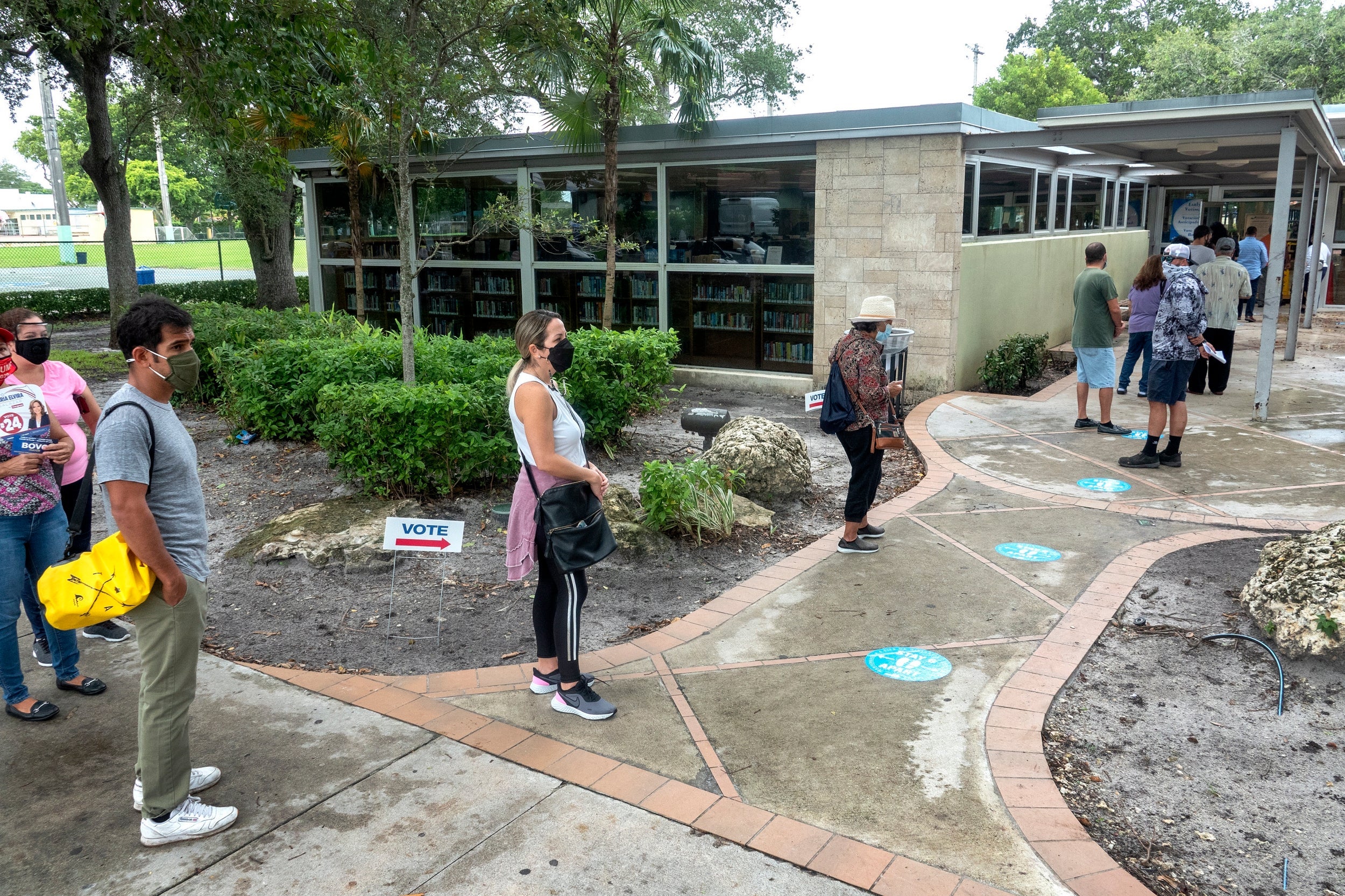Three Republican supporters from Trump-backing Florida complex The Villages arrested for voter fraud