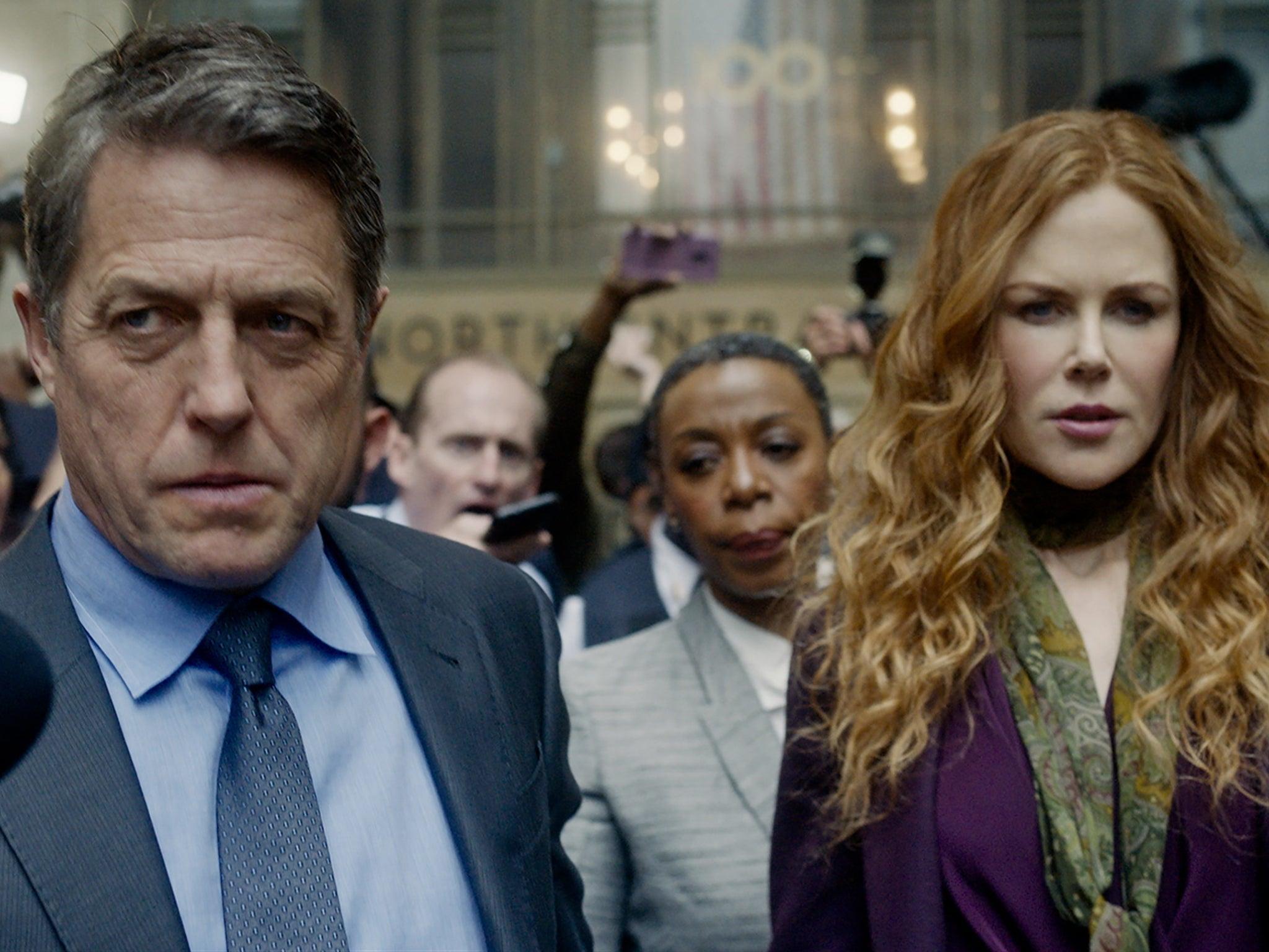 Hugh Grant, Noma Dumezweni and Nicole Kidman in Sky Atlantic’s ‘The Undoing’