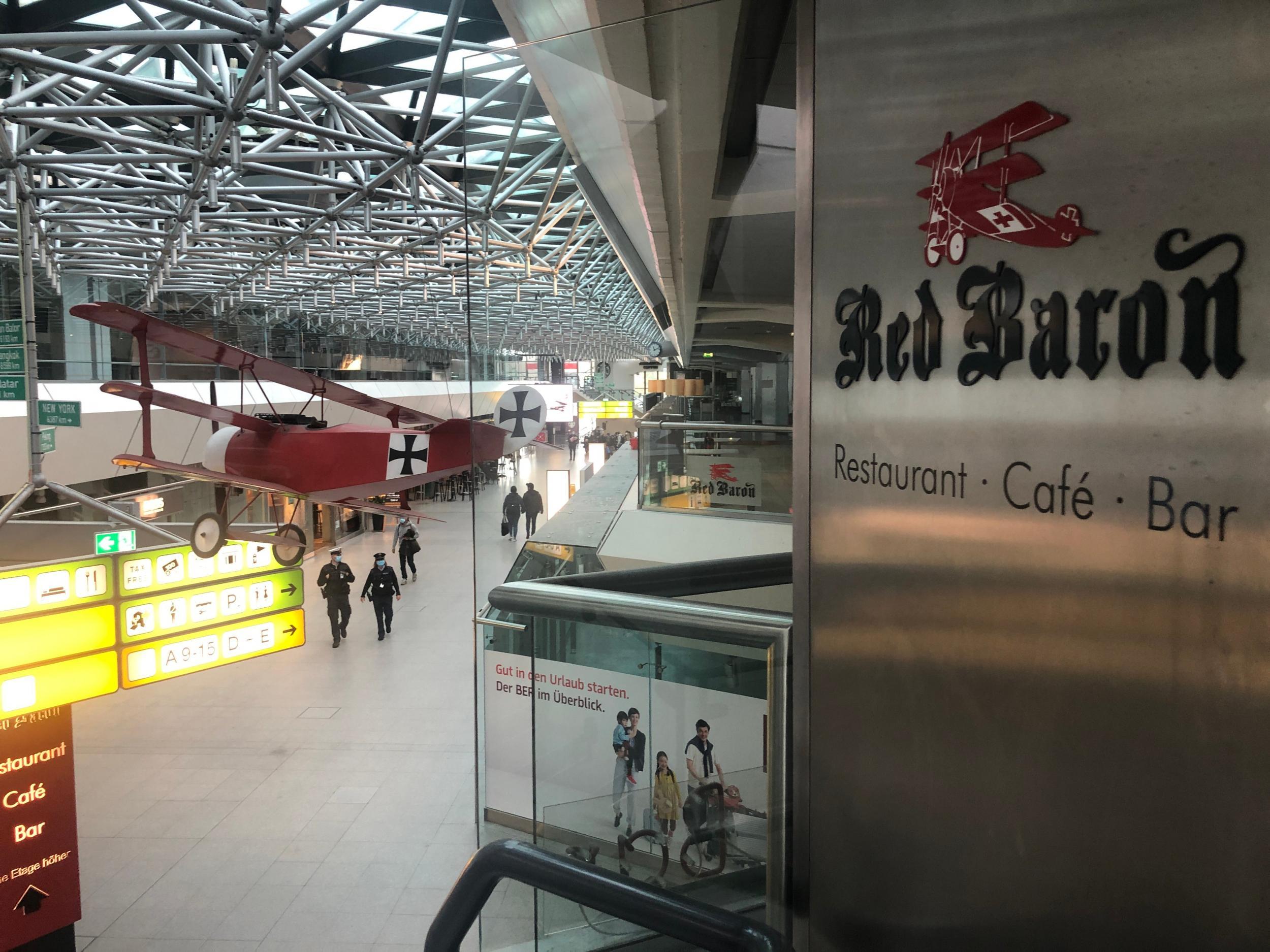 Regular haunt: Tegel airport in Berlin