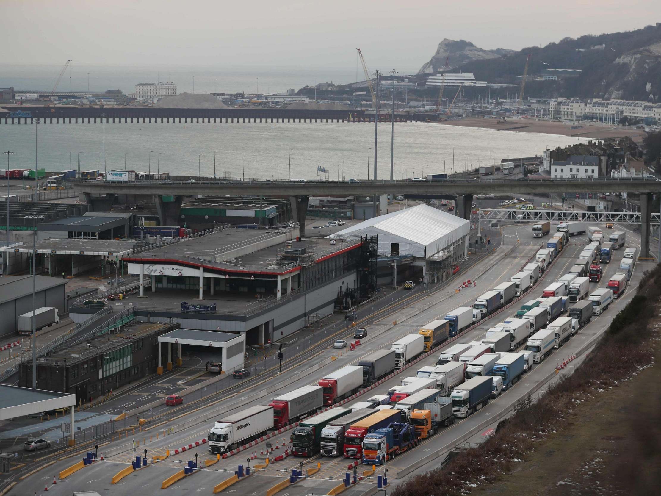 Organised crime networks use lorries as one way to smuggle people into the UK