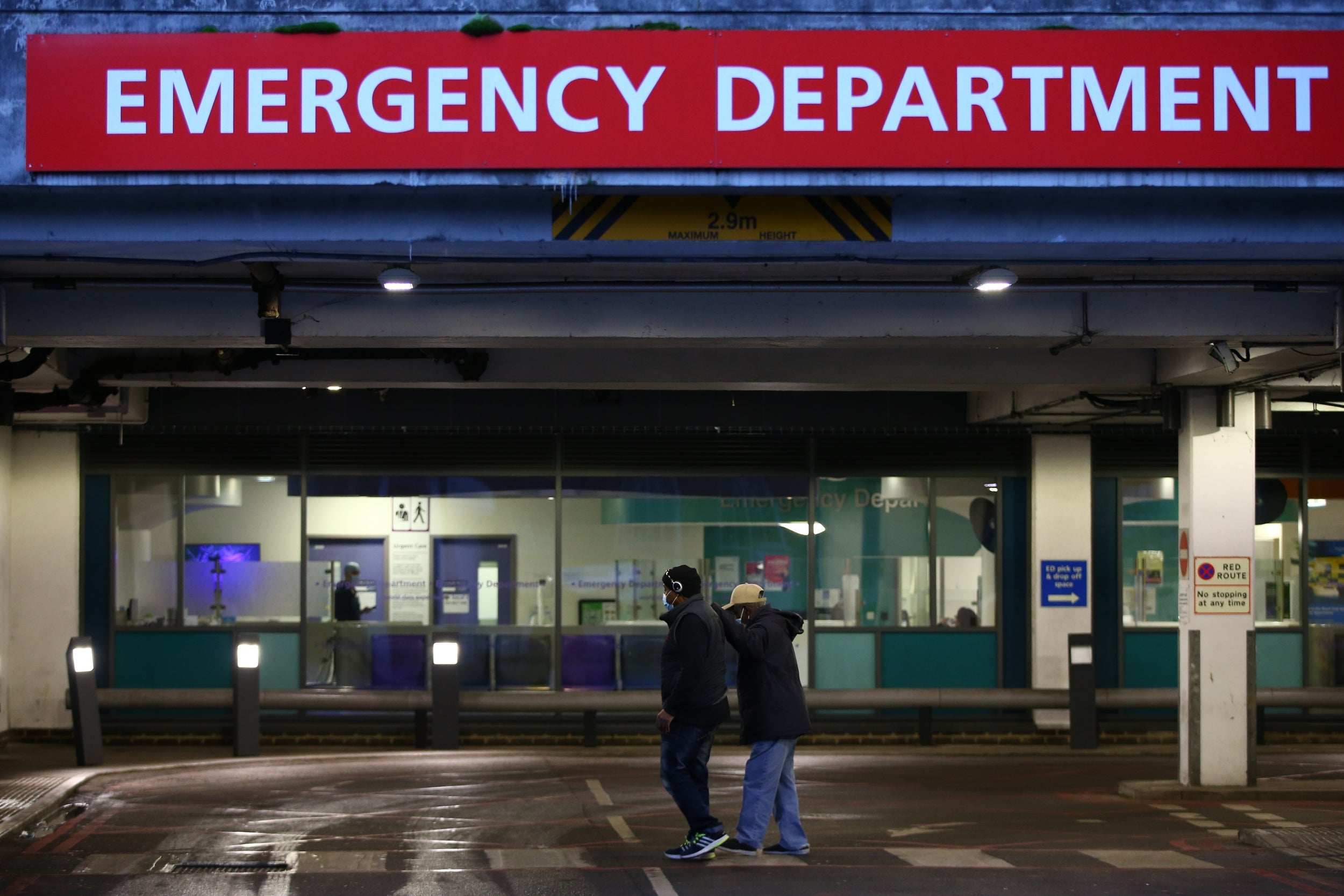 The emergency department at the Royal Free Hospital