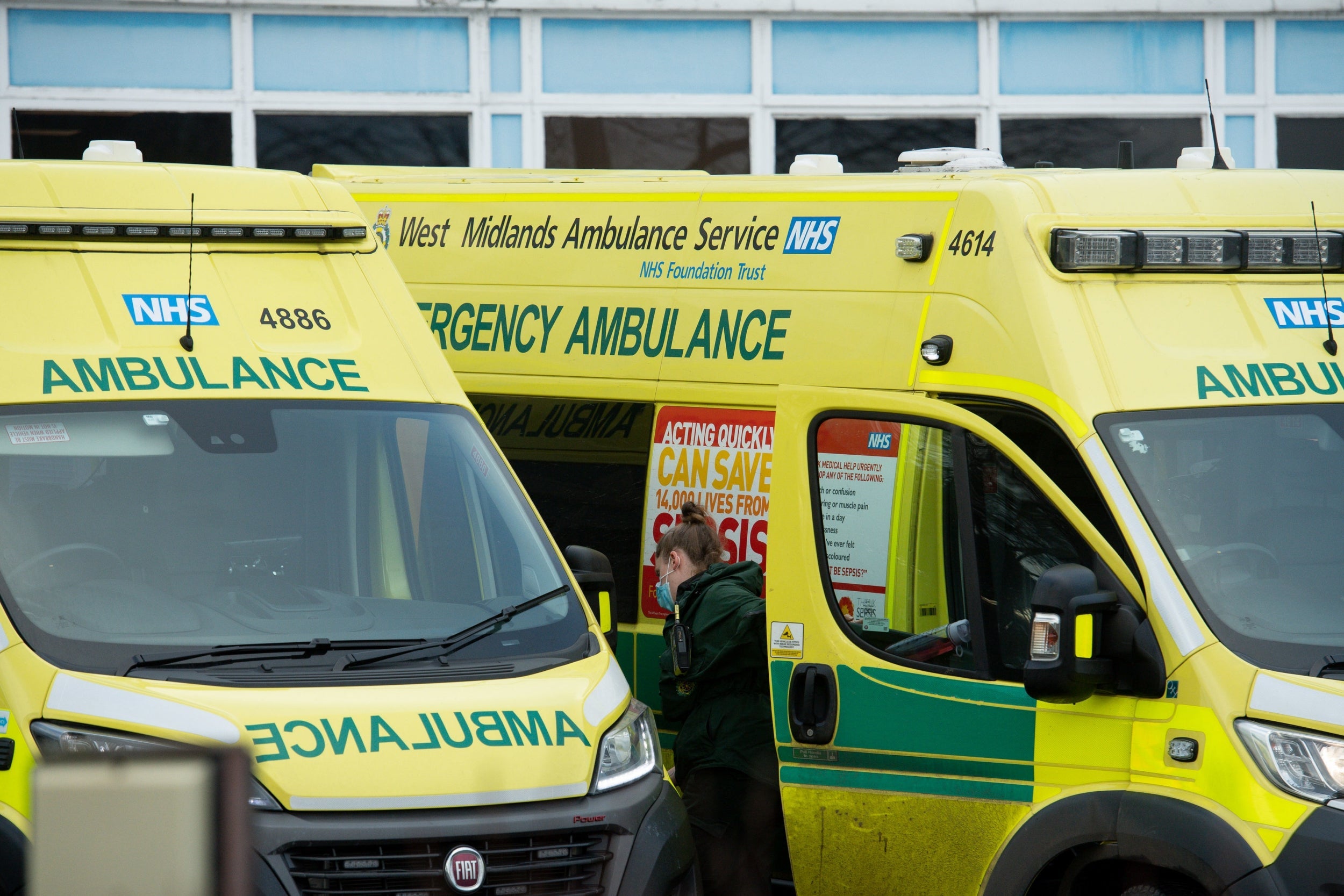 West Midlands Ambulance Service has seen record levels of 999 calls this month