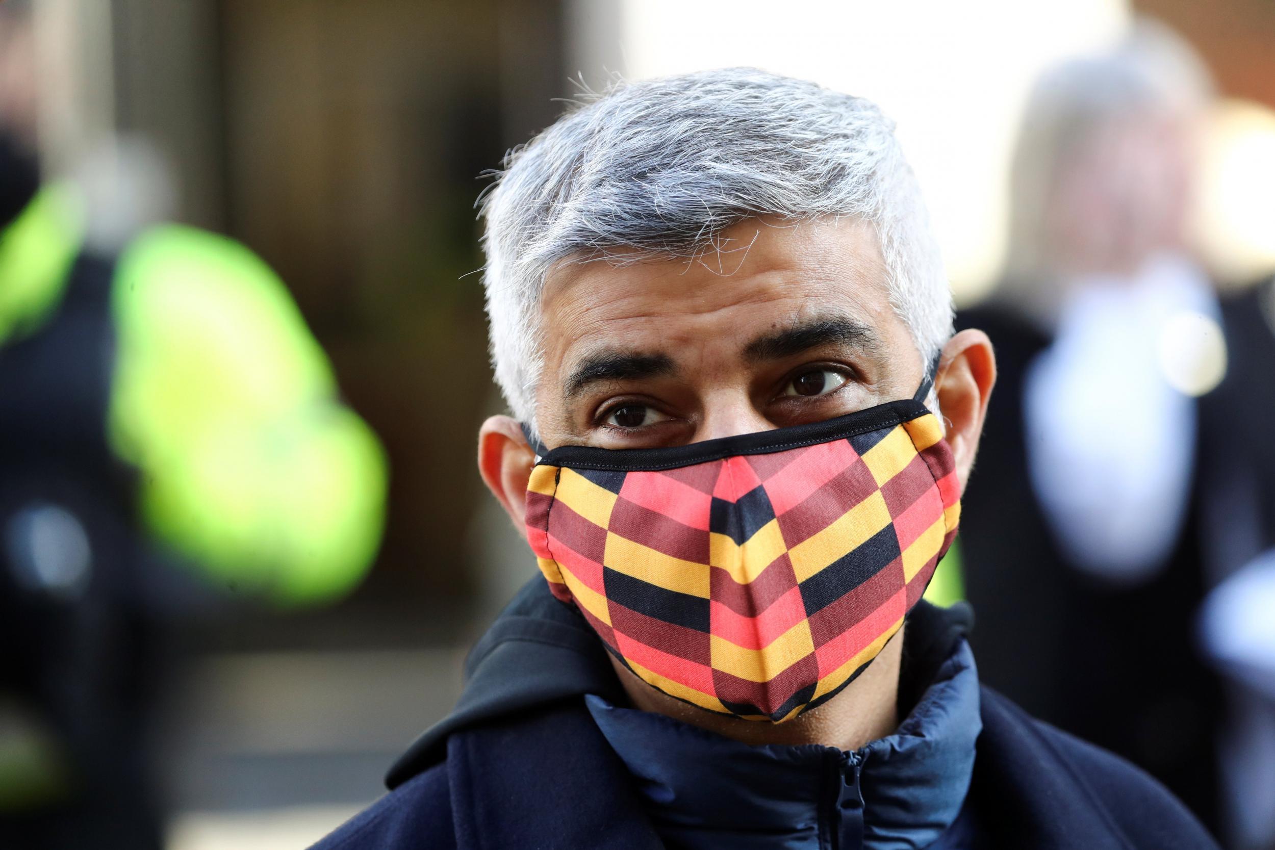 London Mayor Sadiq Khan