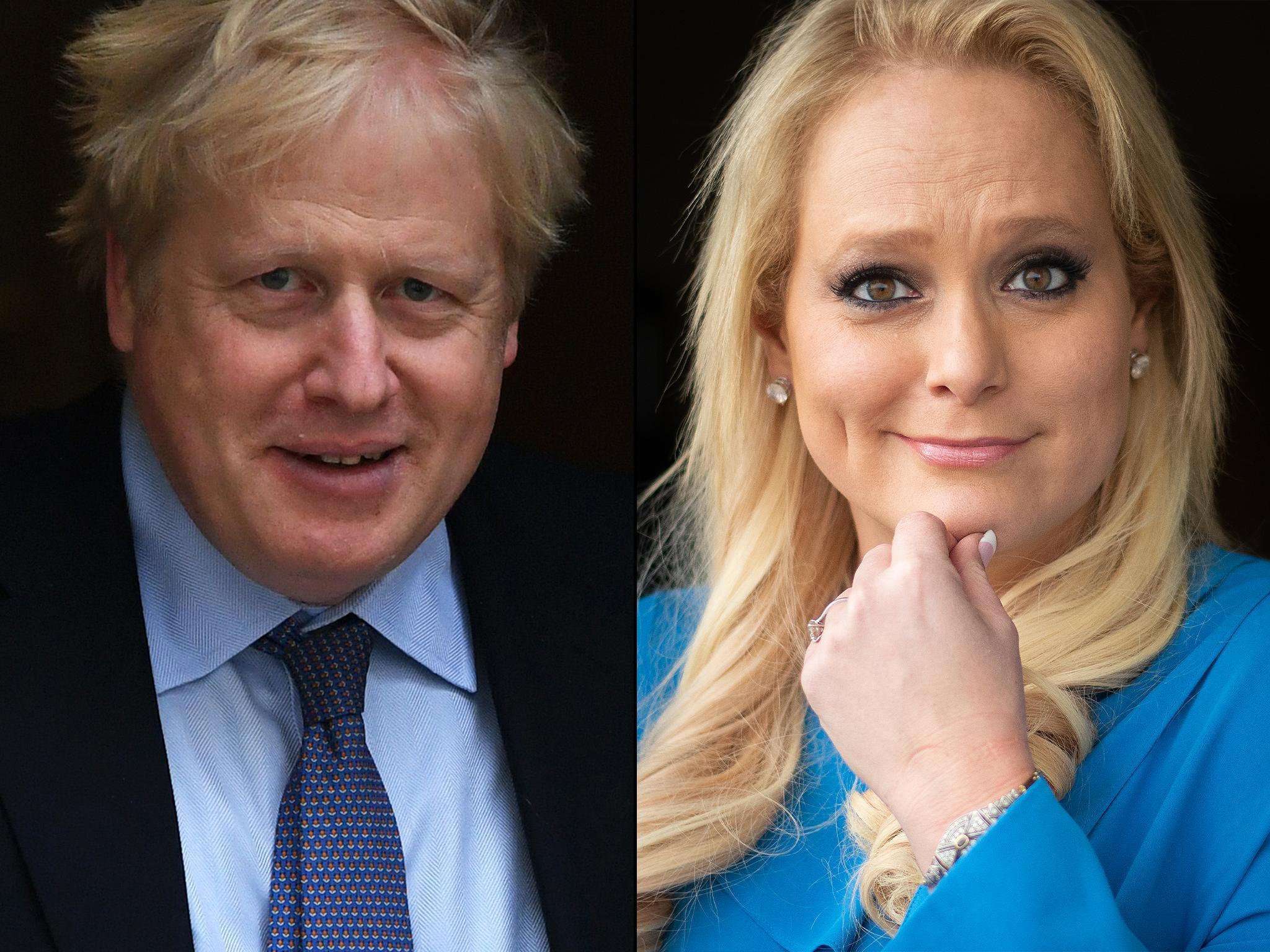 Boris Johnson and Jennifer Arcuri