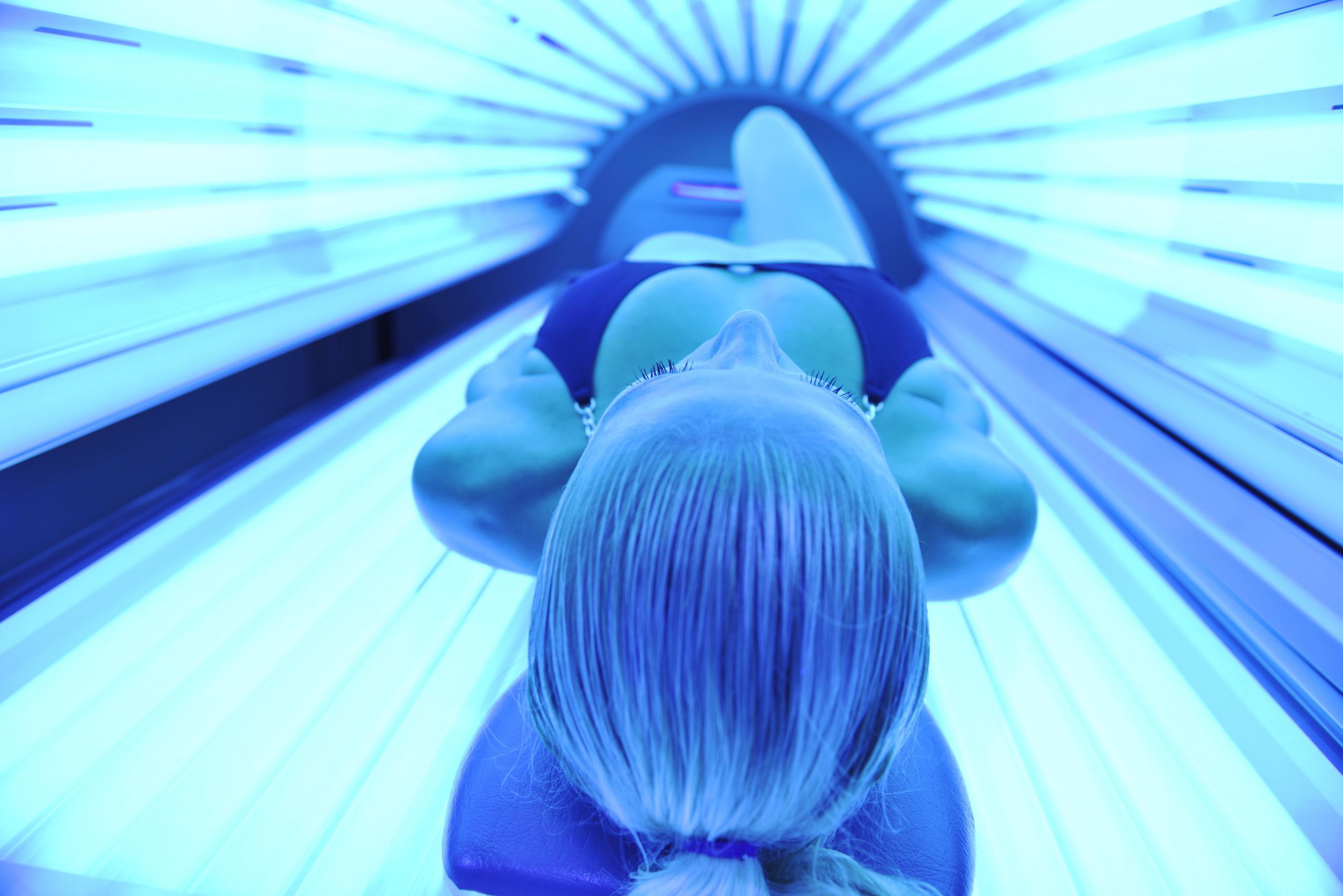 Tanning bed use was only recorded for people with cancer